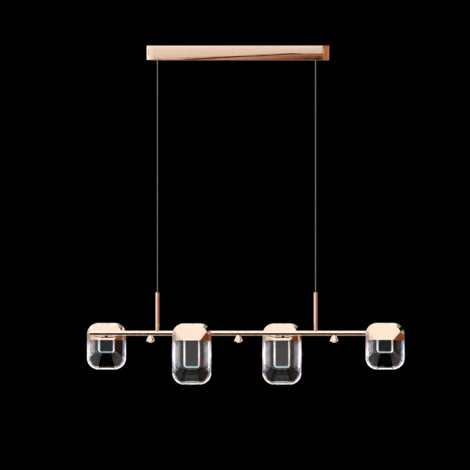 Люстра S8793/4L F-gold