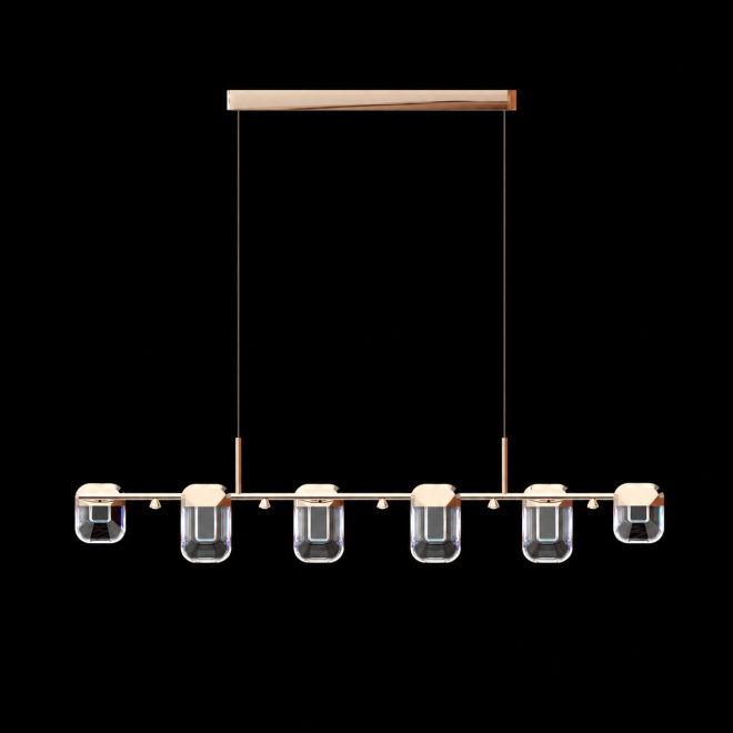 Люстра S8793/6L F-gold