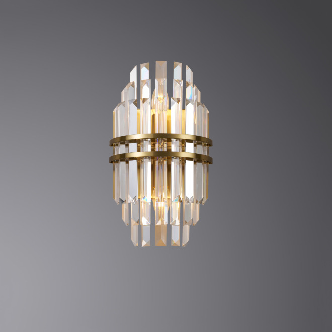 Бра 5550/2W Brushed brass