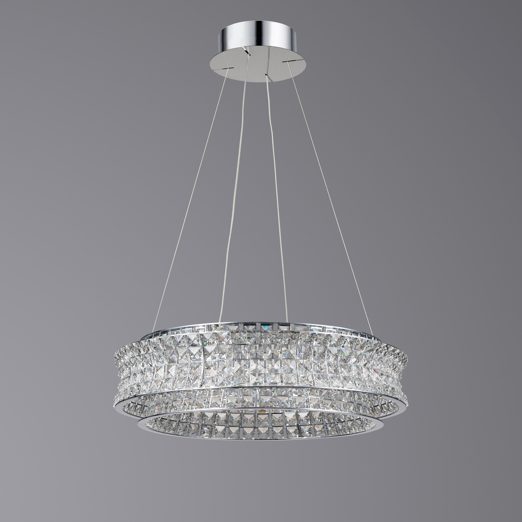 Chandelier 8838/D600 Chrome. Photo 2