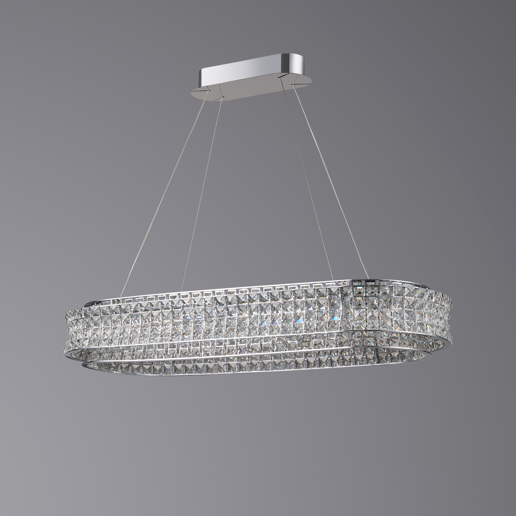 Chandelier 8838/L1080 Chrome. Photo 2