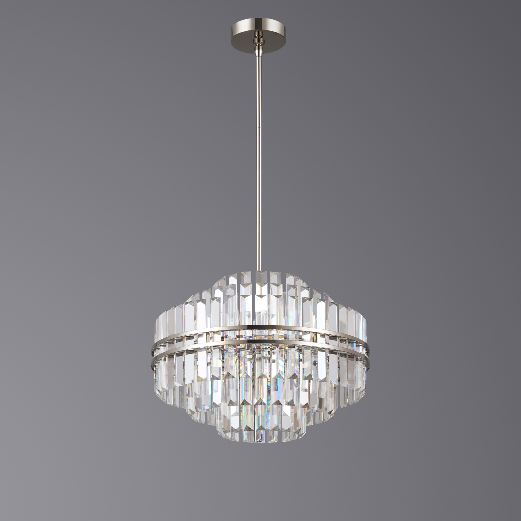 Люстра 5550/D550 Polished Nickel. Фото 2