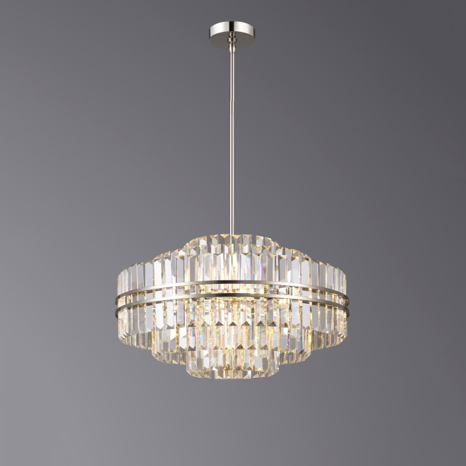 Люстра 5550/D700 Polished Nickel