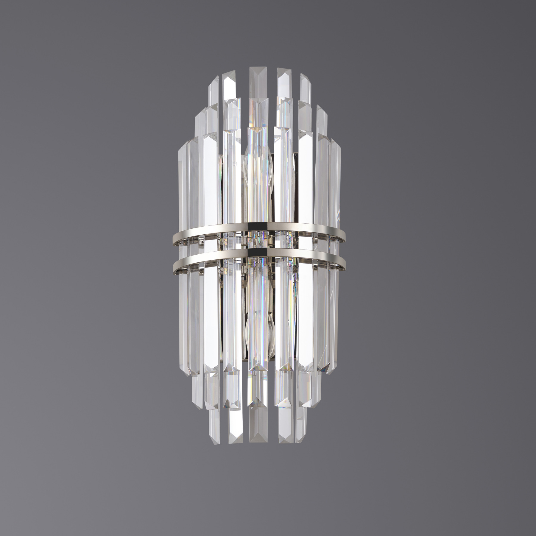 Бра 5550/WH440 Polished Nickel. Фото 2
