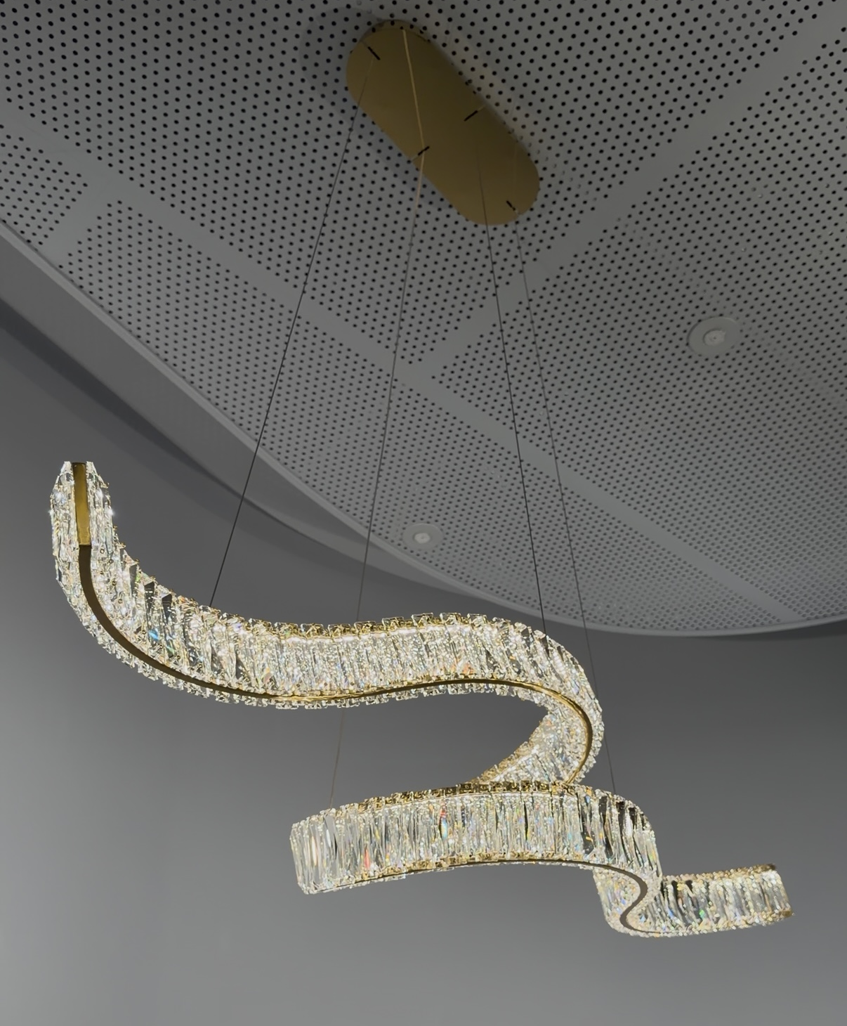 Люстра H89651-1200- Gold