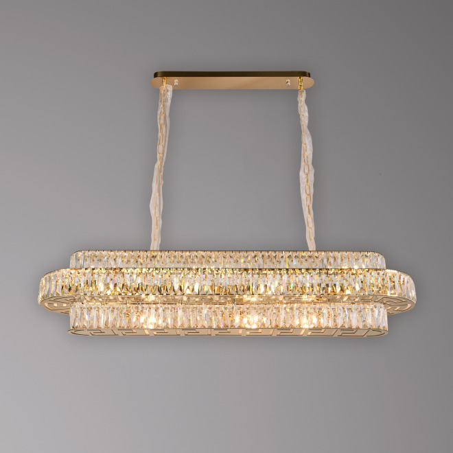 Люстра H89710-L1200*300- Gold